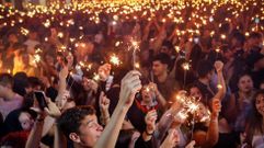 As� fue el apote�sico colof�n de la Guadalupe en Rianxo