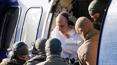 Ell neonazi Stephan Balliet fue trasladado en helic�ptero hasta el Tribunal Supremo Federal en Karlsruhe