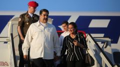 Nicol�s Maduro y su mujer, Cilia Flores, t�a carnal de los condenados
