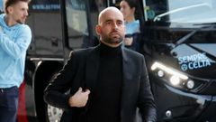 El entrenador del Celta, Claudio Gir�ldez.