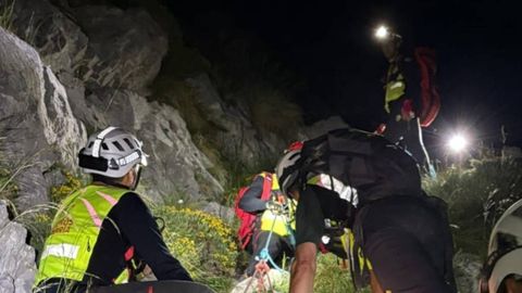 Intervenci�n del 112 para localizar al senderista holand�s encontrado fallecido