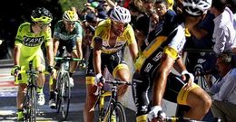 Gustavo C�sar Veloso, nun momento da s�a participaci�n na �ltima Volta a Portugal. 