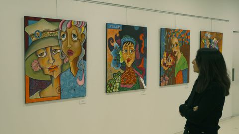 La obra de Carmen Prado, en el Espacio de Arte de Roberto Verino en Ourense, que cumple diez a�os en funcionamiento