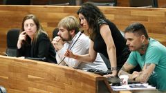 Los cuatro diputados de Podemos han impedido que este viernes fuese elegido el candidato socialista a presidir el Principado de Asturias
