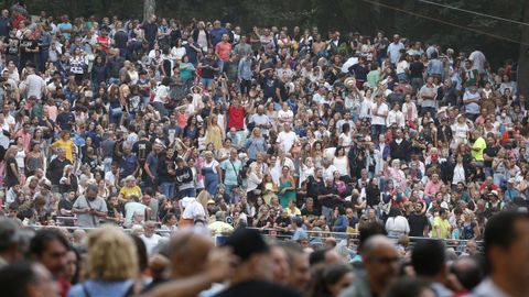 Asistentes al concierto de Sting en Castrelos