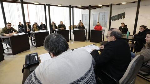 Sesi�n plenaria en Xove 