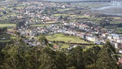 Vista del municipio de Neda. 