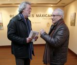 P�o Costa y Nuco Losada charlando.