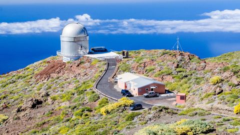 El nuevo telescopio podr�a ubicarse en La Palma, donde ya se ubica el observatorio de Roque de los Muchachos, en la imagen