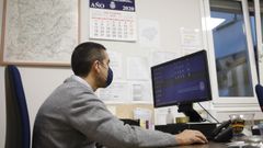 El policía lucense (en la foto en Lugo) se desplazó a Bilbao para testificar en un juicio