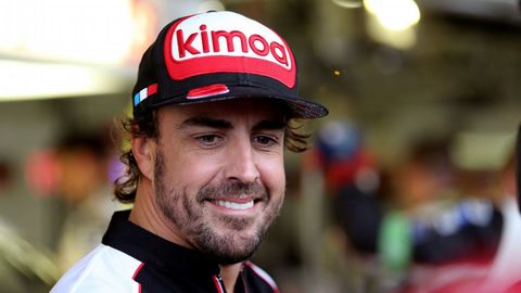 otograf�a facilitada por Toyota del piloto espa�ol Fernando Alonso durante el segundo entrenamiento libre para las Seis Horas de Silverstone, la tercera prueba del Mundial de resistencia (WEC)