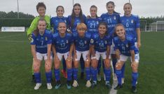 Friol Real Oviedo Femenino.Alineaci�n azul frente al Friol