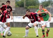 El Castriz nunca dej� de dar la cara ante el Xallas en el campo de Fontenla. 