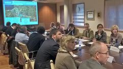 Reuni�n del comit� de coordinaci�n y seguimiento del plan de mejora de la calidad del aire en la zona Asturias central, presidido la consejera de Infraestructuras y Medio Ambiente, Bel�n Fern�ndez (segunda por la derecha).Reuni�n del comit� de coordinaci�n y seguimiento del plan de mejora de la calidad del aire en la zona Asturias central, presidido la consejera de Infraestructuras y Medio Ambiente, Bel�n Fern�ndez (segunda por la derecha)