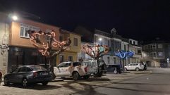 La decoraci�n navide�a de Vilamart�n de Valdeorras