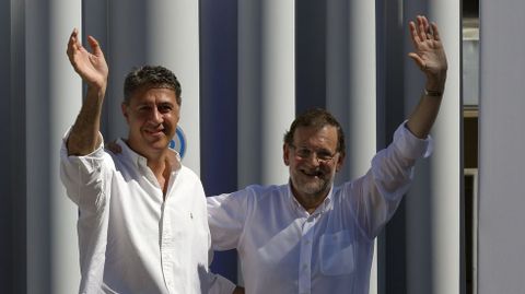 El mitin de Badalona