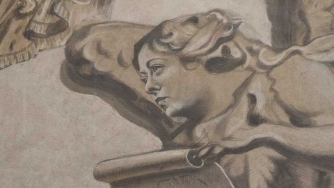 La cara del �ngel en detalle.