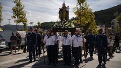 Procesión de la Virxe do Carme en Porto do Son