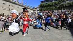 Santiago se llena de ambiente festivo