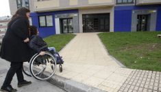 La oficina de empleo de Campos Novos no es apta para discapacitados. 