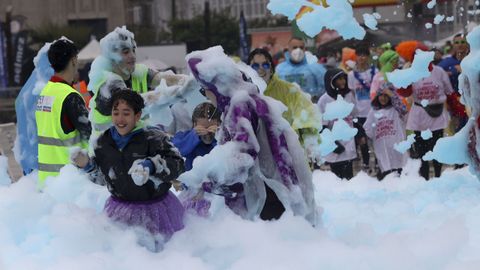 Novena edici�n de la carrera ENKI en A Coru�a con �xito de participaci�n