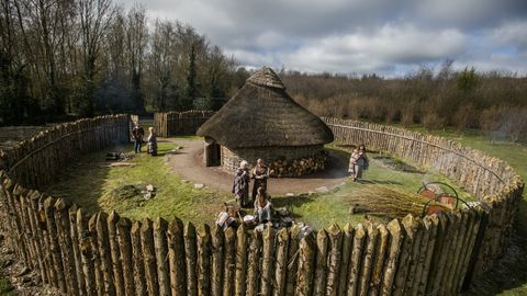 Vivienda de la Edad de Hierro de centro y fuerte de Navan, en el condado de Armagh (Irlanda)