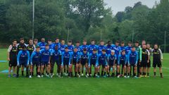 Plantilla Real Oviedo Vetusta, inicio de la pretemporada 23/24