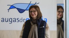 Teresa Guti�rrez es la directora de Augas de Galicia, organismo dependiente de la Conseller�a de Infraestruturas