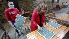 Reapertura de terrazas en Pontevedra