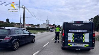 Guardia Civil de Tr�fico en Asturias.