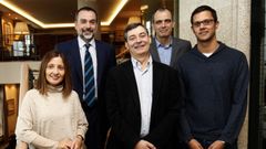 Miriam �lvarez, Jorge Aboal, Jos� Mar�a Prieto, Jorge Mauri�o y Jacobo Caruncho