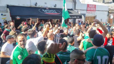 El Cruceiro de Canido, sede del racinguismo antes del duelo.