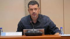Ram�n Fern�ndez Alfonzo, Mon, durante una intervenci�n en el Parlamento gallego, donde es diputado desde el 2020.