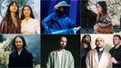 De izquierda a derecha y empezando por la fila superior, aparecen en el montaje Tarta Relena, Los Thuthanaka, Carme Lpez, Masayoshi Fujita, Djrum y Abdullah Miniawy.