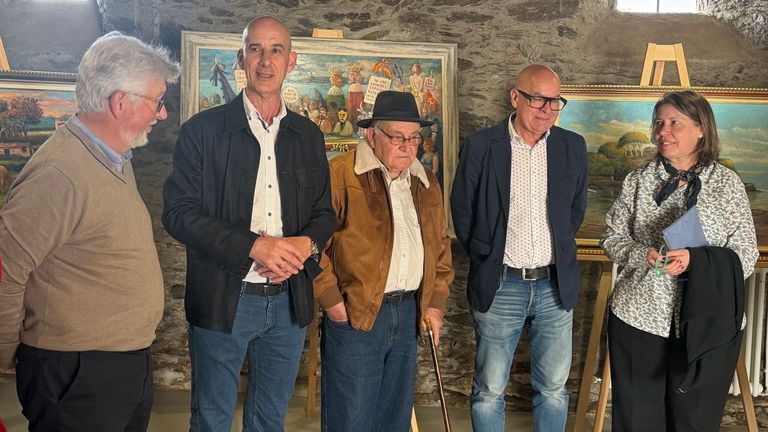 La Casa Museo Mar�a Antonia Dans acoge las exposiciones de Luc�a Torres y Xos� Casal.