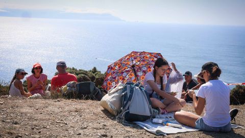 Eclipse zona de Estaca de Bares