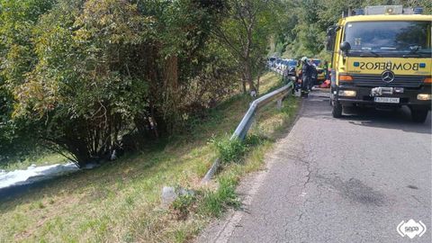 Zona del accidente