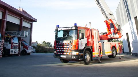 Bomberos del Eume, en una imagen de archivo.