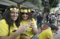 El consumo de vino y la afluencia de p�blico a Cambados este a�o super� las expectativas. 