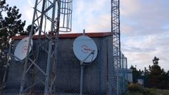 El repetidor de Seixo, que da se�al de televisi�n a la parroquia de Frixe