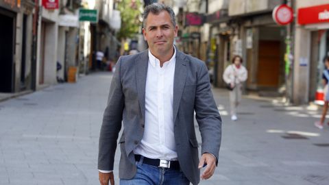 Rafa Dom�nguez, portavoz municipal del PP en Pontevedra
