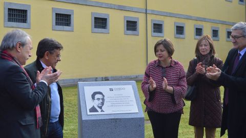 Acto en recuerdo del rector Alas 