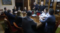 Reuni�n este jueves que ha desbloqueado el PXOM de Lugo