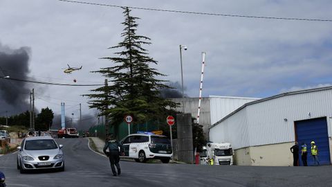 Incendio en las instalaciones de Jealsa