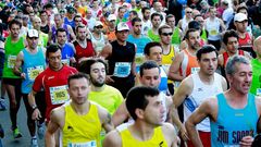 Unos dos mil atletas participan en Coru�a42