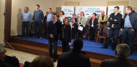 La presentaci�n de la candidatura del PP que lidera Bel�n Cachafeiro llen� el centro social de Forcarei.