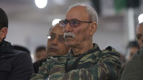 Brahim Gali, presidente de la Repblica rabe Democrtica Saharaui y secretario general del Frente Polisario