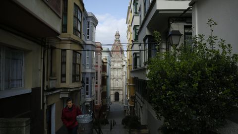 Puerta de Aires, en pleno coraz�n de A Coru�a. 