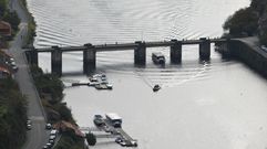 Vista del embarcadero de Belesar, uno de los que dependen de la Diputaci�n, en una imagen de archivo