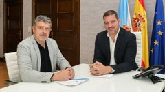 Antonio Puga (I) y Jos� L�pez Campos.